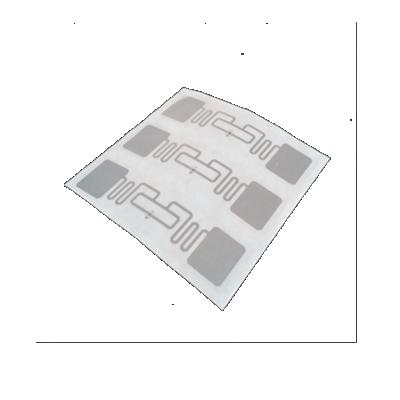 China Dry / Wet (UHF) RFID Al-Etch Long Inlay Antenna Range / Sticker / Label for sale