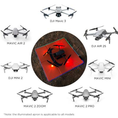 China 65*65cm RGB Foldable Vertical Landing Pad DJI Drone Accessories Foldable Waterproof High End Parts for sale