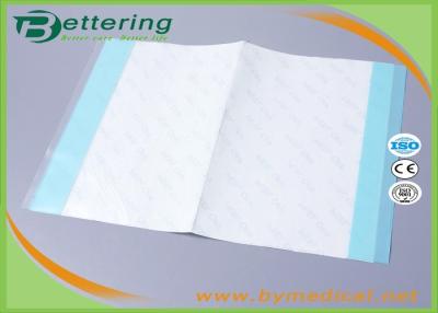 China Surgical Polyurethane Film Dressing , Adhesive Incise Drape Operation Drape Film for sale