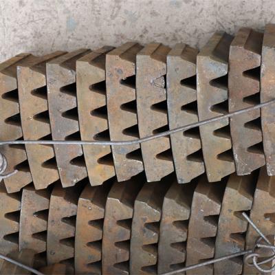 China Construction Mill Tooth Plate Guard Ball Mill Liner High Quality Steel Casting Ball Mill Liner Plate For Sale for sale