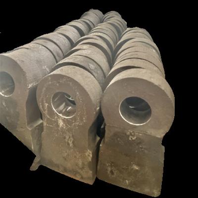 China Construction Hammer Crusher Part Titanium Alloy Crusher Hammer Heads Rock Hammer Mill Crusher Mining Replacement for sale