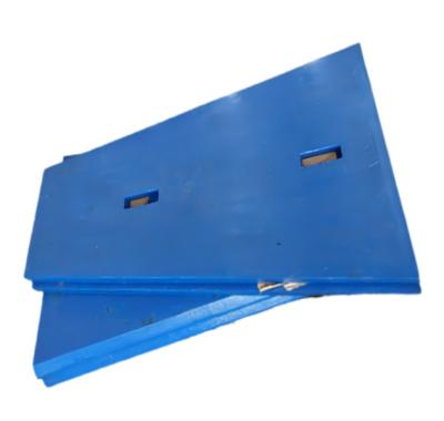 China Construction Jaw Crusher Control Plate Side Liner Cheek Plate For Sale Factory Direct Sales Cheap Guard High Manganese Steel Crusher Side Plate for sale