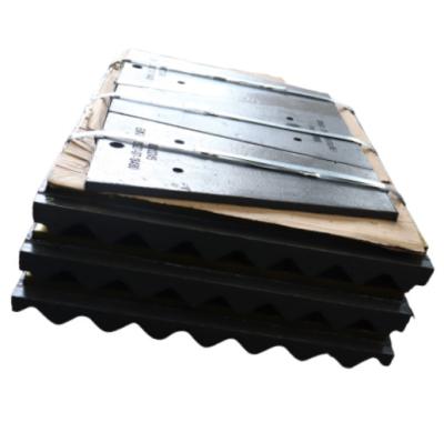 China Wholesale Construction Jaw Crusher Lining Plate Jaw Crusher Spare Parts Jaw Plate Side Port Plate for sale