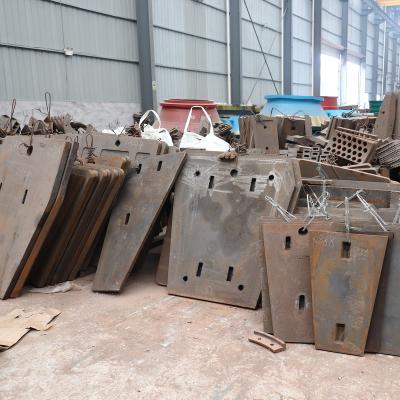 China Construction Crusher Replacement Wear Parts Jaw Crusher Spare Parts Side Plate For Ore Mining For Crusher for sale