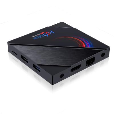 China OEM/ODM Custom Logo H96 H616 Max 4gb 64gb Smart Installed Box WIFI Android TV Dual Band 4gb/64gb Android 10 Box for sale