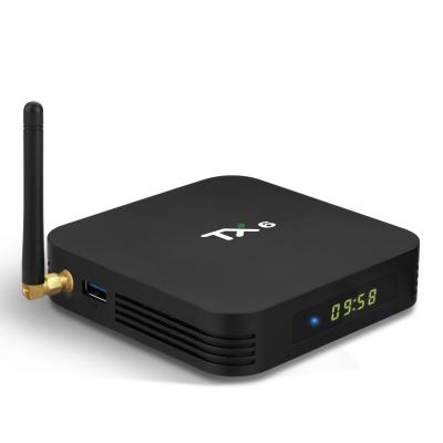 China OEM/ODM Tanix TX6 Allwinner H6 4K Android TV Box Netflix Quad Core Android 9.0 4gb+32gb Android TV Box for sale