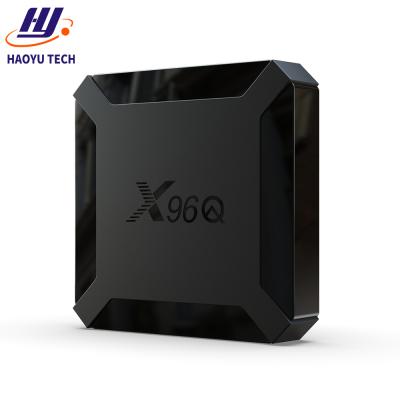 China Allwinner H313 TV Box NEW X96Q Allwinner H313 4K Set Top Box Android 10.0 2gb 16gb TV Box For Smart Home for sale