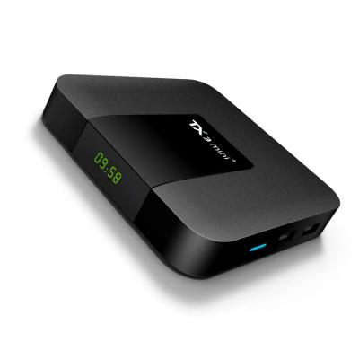 China Latest Amlogic S905W2 TX3MINI+ 8K TV IPTV Box Best Android 11.0 Smart Set Top Box 2021 tanix tx3 S905w AV for sale