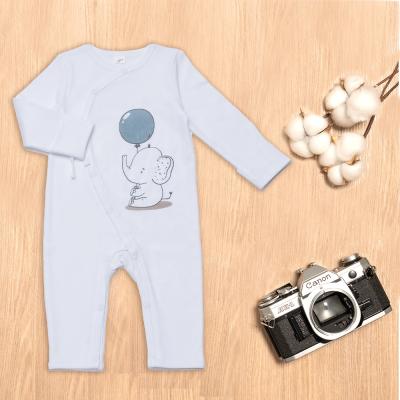 China Baby Romper 2021 New Products Toddler Fashion With Gloves Baby Long Sleeve Organic Cotton Romper for sale