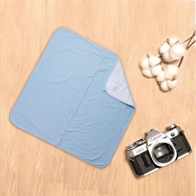 China Hot Selling Anti Dust Mite Baby Striped Blanket Cute Hooded Envelope Blanket Baby Bedding Organic Cotton for sale