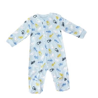 China Organic Cotton Baby Romper Home Hot Selling Long Sleeve Baby Bodysuit for sale