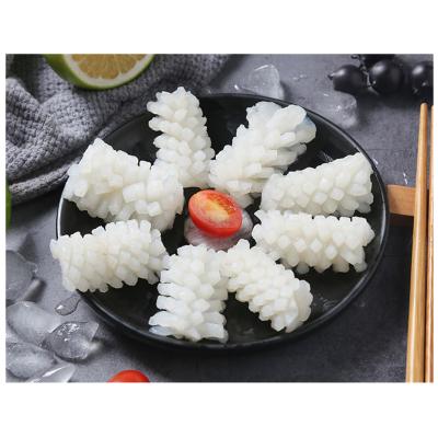 China Nutritious good prices seafood squid flower squid pineapple jelly cup for sale