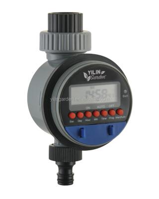 China Plastic Garden Automatic Electronic Digital LCD Display Irrigation Water Timer Controller for sale