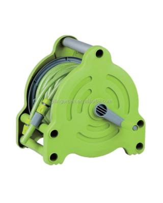 China Outdoor Adjustable Irrigation Hose Watering Cart Set Garden Planting Hose Rolling Reel Cart Hose Storage for sale