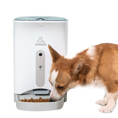 China Wholesale Automatic Food Leak Smart Pet Feeder,Remote Control Wifi Pet Feeder By Phone APP for sale