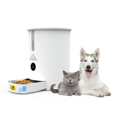 China Automatic LCD Display 2.8L Touch Control Cat Automatic Feeder Timing and Quantitative Dry Food Feeding Smart Pet Feeder for sale