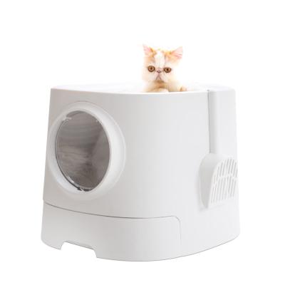 China Cat Litter Box Included by Cat Litter Box Large Size Eco-Friendly Viable, Hidden Cat Litter Box for sale