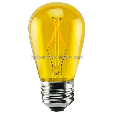 China Sports Stadiums IP 44 Led Decorative Color ST45 Light Bulb AC110-220V LED Filament Light Bulb for sale