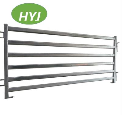 China Easily Install Portable Galvanized Metal Horse Raising Barrier Yards Round Square Horse Breeding Farm Yards Fence China Pens for sale