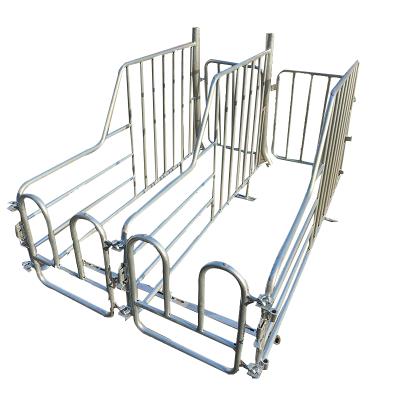 China Farms Hog Equipment High Quality Sow Pen Crates Farrowing Maternity Box for sale