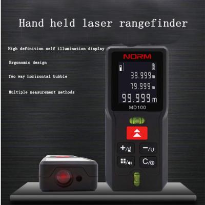 China Norm Technology Hand held laser range finder ruler measurement small size, high precision and fast speed 110-46-25 measurement for sale