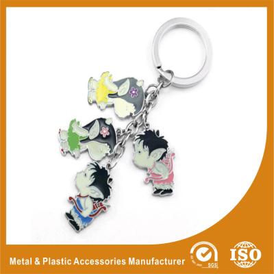 China Zinc Alloy Souvenir Gift Custom Metal Keychains For Children for sale