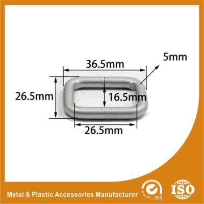Китай Аксессуары сумки кольца Кринг внутренние 26.5С16.5С5ММ серебряные регулируемые квадратные продается