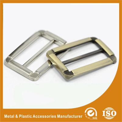 China ODM Bag Or Shoe Buckle Replacement , Metal Strap Buckles Fill The Colour Oil for sale