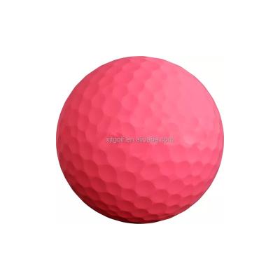 China Synthetic rubber; Dupont Ion Hot Sale OEM/ODM Soft Ball 3 Piece PU Tournament Golf Ball for sale