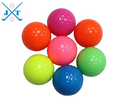 China Surlyn Rubber Core+ Cover Wholesale Ladies Color Mini Golf Balls Custom Women Mini Golf Set for sale