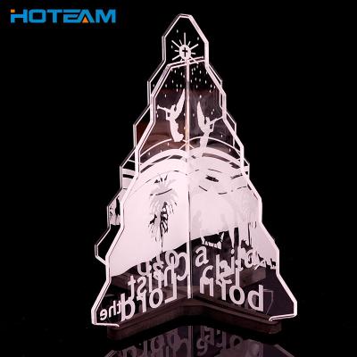 China Professionally Lit Acrylic Christmas Tree Eco-Friendly C Eco-Friendly for sale