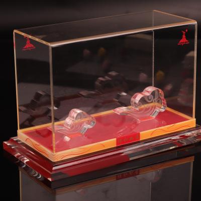 China Wholesale High Quality Square Eco-friendly Crystal Acrylic Display Case Eco-friendly for sale