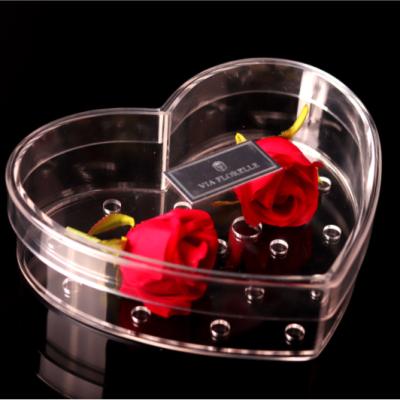 China Wholesale Unique 36 Hole Heart Flower Luxury Acrylic Simple Box for sale