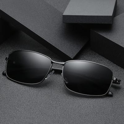 China Fashion Sunglasses Newest Hot Fashion Sunglasses Sell Trendy Metal Frames Polarized Shades Mens Sun Glasses for sale