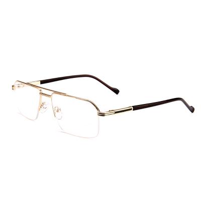 China For reading glass WORK design 2021 the new wholesale fashion metal eyewear glass optical frames running glasses for sale