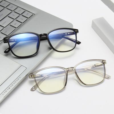 China Anti 2022 Light Blue Light Blue New Season Fashion Mirror Frame Hinge Light Blue Light Computer Glasses Optical Frame Filter for sale