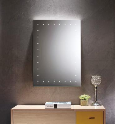 China Premium Illuminated Bathroom Mirror Frameless Lighted Vanity Mirror for sale