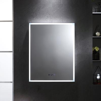 China Illuminated Modern Frameless Lighted Bathroom Mirror Illuminated Vanity Mirror for sale