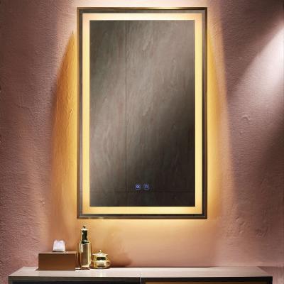 China China Lighted Bathroom Mirror Lighted LED Vanity Mirror for sale