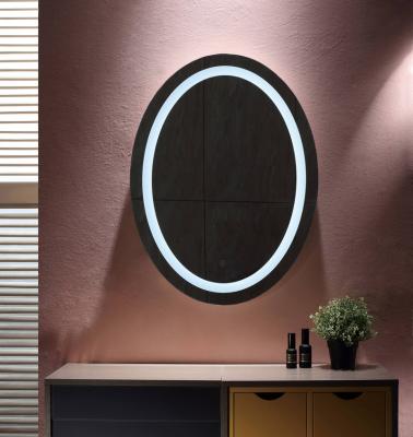 China Bright LED Lighted Mirror Bathroom Vanity Mirror for Home and Hotel for sale