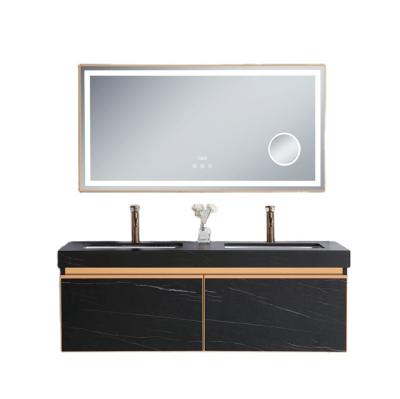 China Magnifying Modern Fashion Wall-hung Anti Fog Bluetooth Smart Led Smart Bathroom Mirror for sale