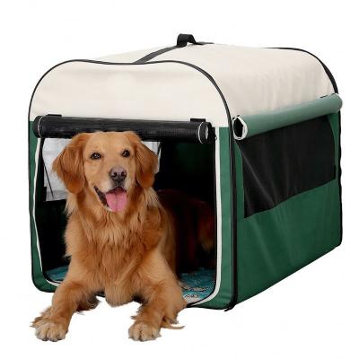 China Breathable Portable Indoor Outdoor Comfortable Cat Cave Summer Puppy Tent Kitten Bed Hut Folding Pet Tent Bed Cave For Cat Small Dog for sale