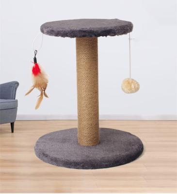 China Sustainable Cat Tree Cat Tower Furniture with Sisal Covered Scratching Posts Sneak Climbing Tower for sale