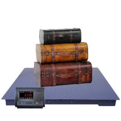 China Weight Function Platform Floor Scale 1 Ton Floor Scale Digital Platform Scale for sale