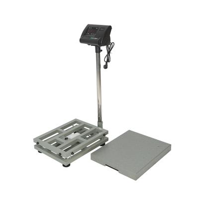 China Industrial Weight Function Digital Stainless Steel Floor Platform Bench Scale With Weighing Indicator Controller for sale