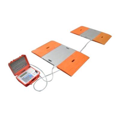 China Office Room Outdoor Household 100T Digital Moving Axle Weighing Scale Wireless Portable Truck for sale