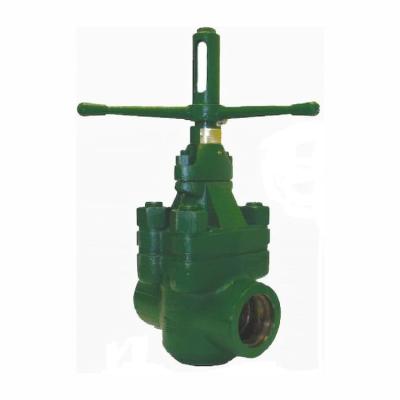 China API 6A DM Mud Gate Valve 4inch 7500PSI SCH XXH Butt Weld Ends Casting Body Mud Valve for sale