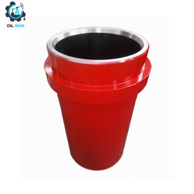 China 1180L Mud Pump Spare Parts ZG45 Steel Material Bimetal Liner for sale