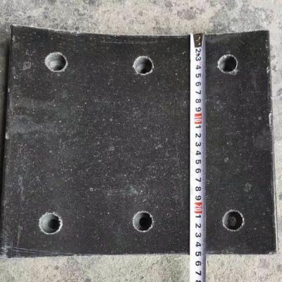 China  Drilling Rig Accessories , XJ750 Workover Rig Brake Shoe Brake Pad for sale