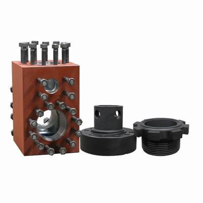 China  Mud Pump Fluid End Module Valve Housing alloy 35CrMo material for sale